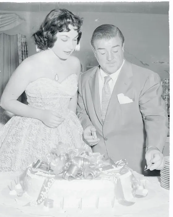 Framed Print : Lou Costello with Daughter Carole Lou Framed Print : Lou Costello with Daughter Carole Lou