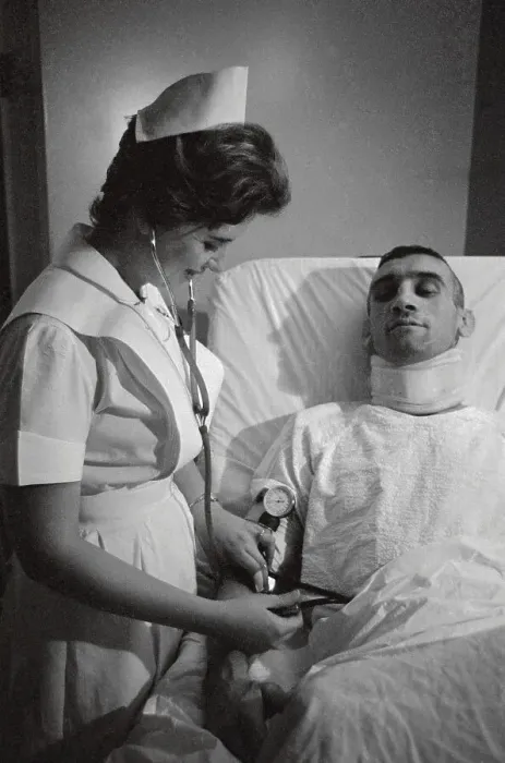 Framed Print : Lou Fontinato in Hospital Bed Framed Print : Lou Fontinato in Hospital Bed