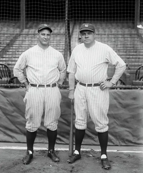Framed Print : Lou Gehrig and Babe Ruth Framed Print : Lou Gehrig and Babe Ruth