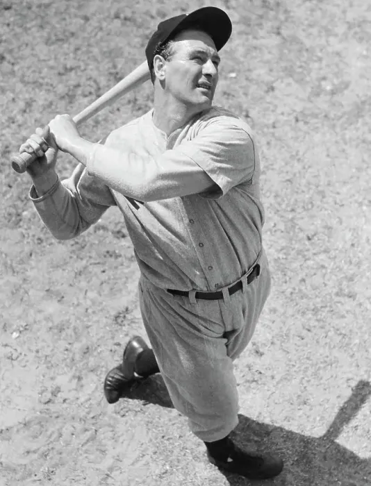 Framed Print : Lou Gehrig Batting Framed Print : Lou Gehrig Batting