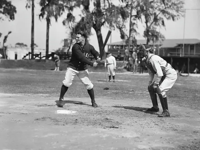 Framed Print : Lou Gehrig Batting Framed Print : Lou Gehrig Batting
