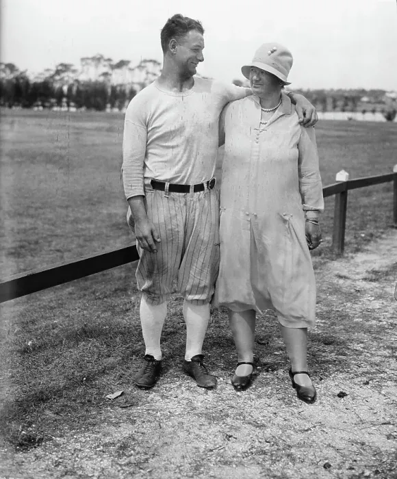 Framed Print : Lou Gehrig Standing W / Mother Framed Print : Lou Gehrig Standing W / Mother