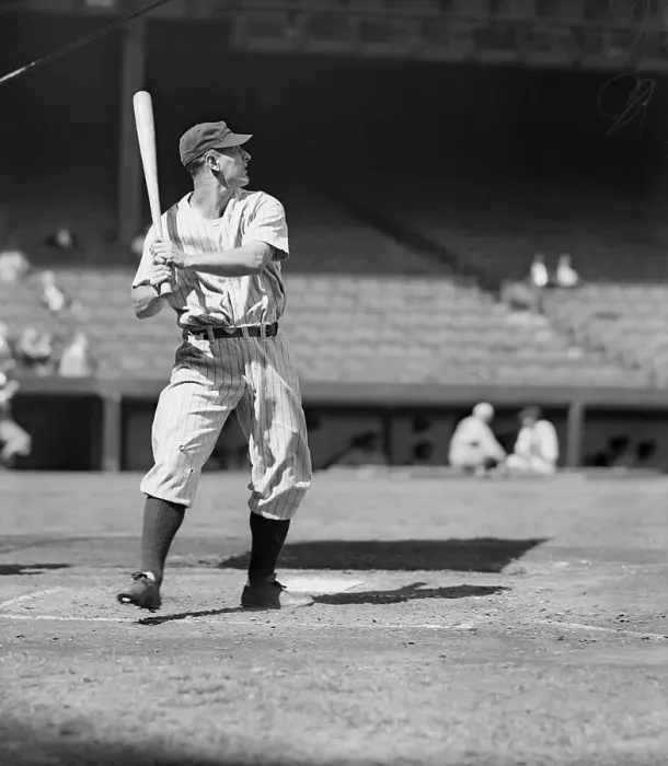 Framed Print : Lou Gehrig Stepping Out of Batter's Box Framed Print : Lou Gehrig Stepping Out of Batter's Box