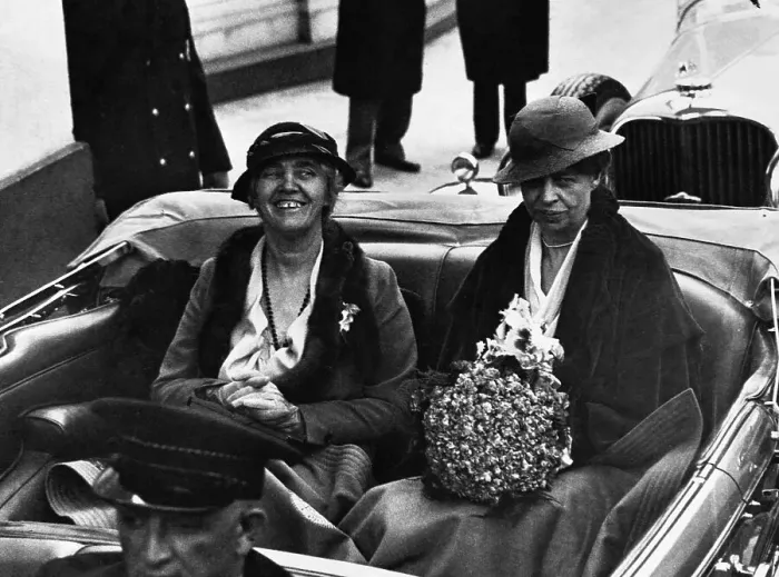 Framed Print : Lou Hoover and Eleanor Roosevelt Framed Print : Lou Hoover and Eleanor Roosevelt