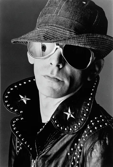 Framed Print : Lou Reed Live Portrait For Album Cover