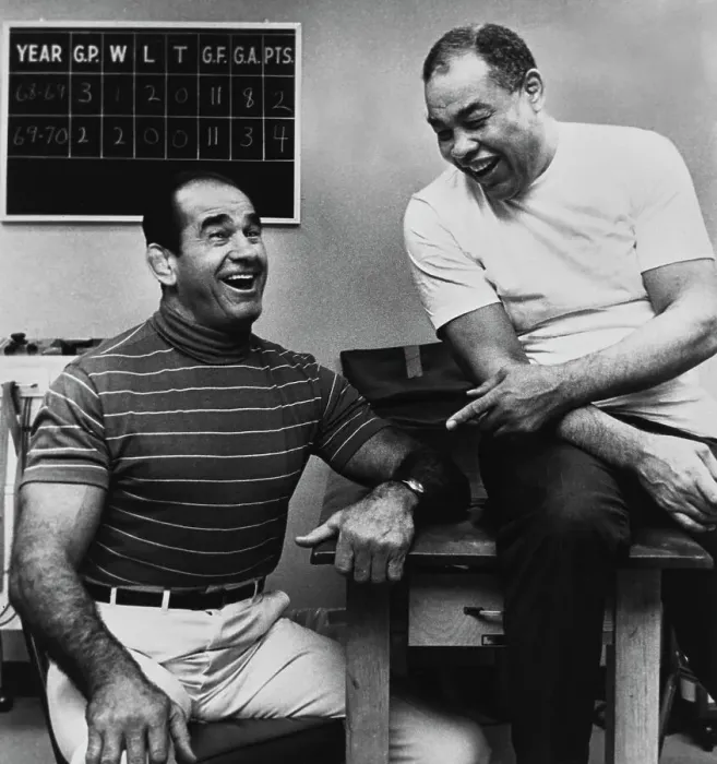 Framed Print : Lou Thesz And Joe Louis Framed Print : Lou Thesz And Joe Louis