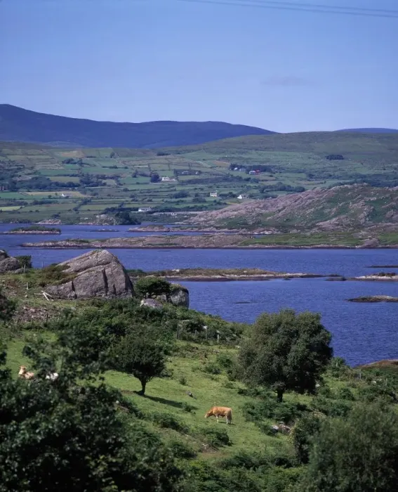 Framed Print : Lough Currane, Ring of Kerry, County Kerry, Ireland Framed Print : Lough Currane, Ring of Kerry, County Kerry, Ireland