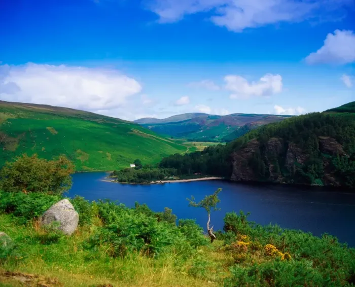 Framed Print : Lough Dan, Co Wicklow, Ireland
