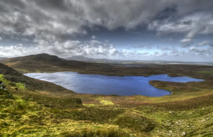 Framed Print : Lough Salt Donegal Framed Print : Lough Salt Donegal