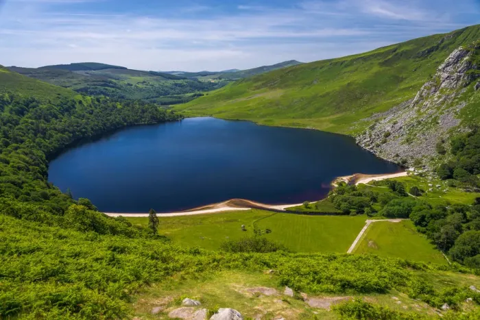 Framed Print : The Lough Tay Framed Print : The Lough Tay