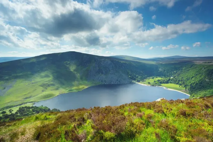 Framed Print : Lough Tay (Guinnes lake) in County Wicklow, Republic of Ireland Framed Print : Lough Tay (Guinnes lake) in County Wicklow, Republic of Ireland