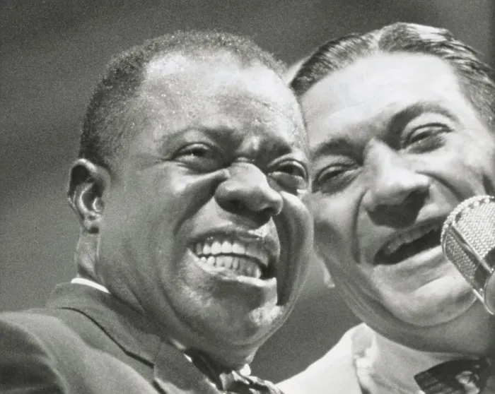 Framed Print : Louis Armstrong and Jack Teagarden Framed Print : Louis Armstrong and Jack Teagarden