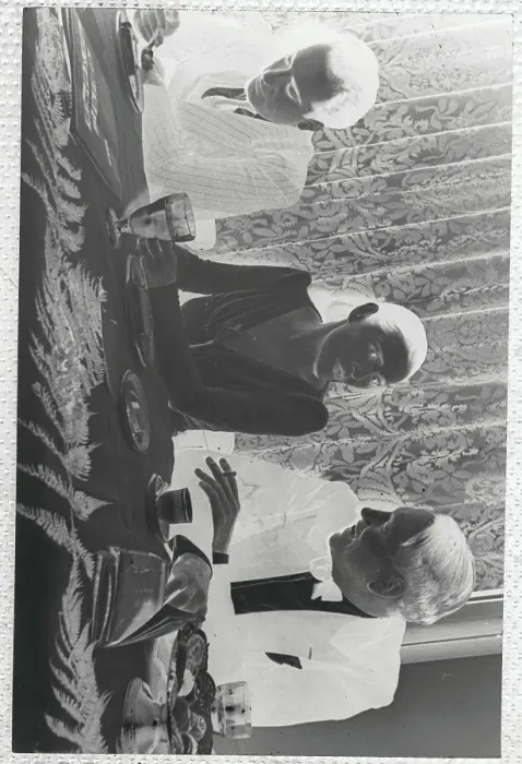 Framed Print : Louis Bromfield with Fannie Hurst and William Saroyan Framed Print : Louis Bromfield with Fannie Hurst and William Saroyan