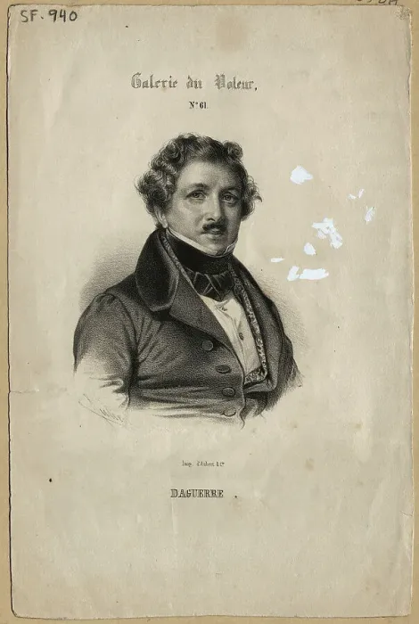 Framed Print : Louis Daguerre In Headshoulders Portrait Framed Print : Louis Daguerre In Headshoulders Portrait