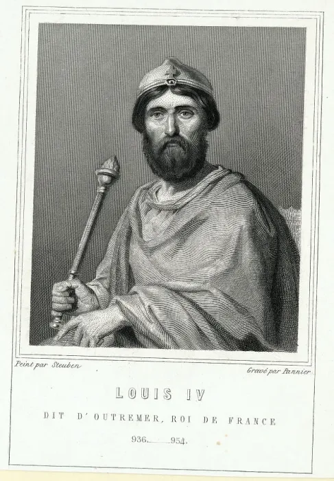 Framed Print : Louis Iv, King Of France / Engraving Framed Print : Louis Iv, King Of France / Engraving