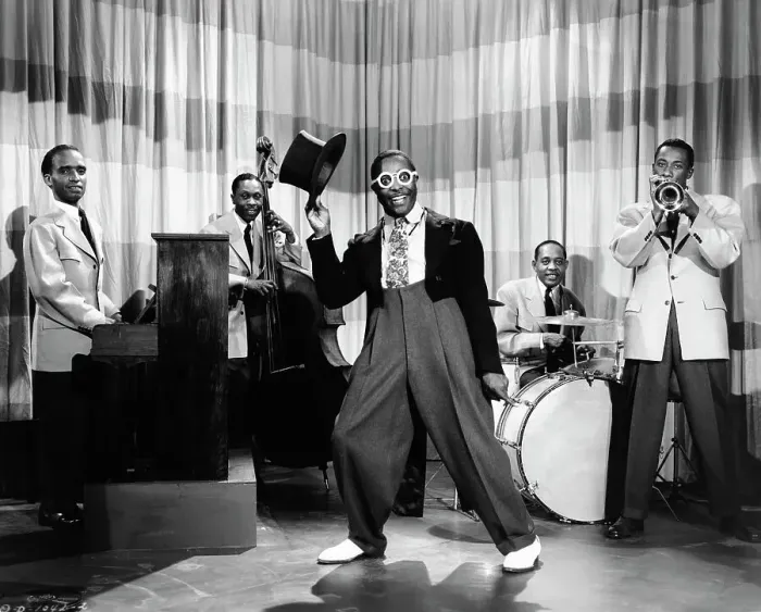 Framed Print : Louis Jordan and His Tympani Five Framed Print : Louis Jordan and His Tympani Five