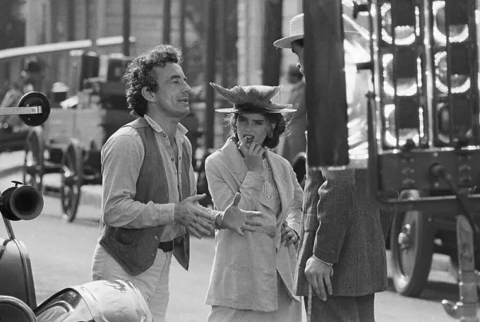 Framed Print : Louis Malle Directing Pretty Baby Framed Print : Louis Malle Directing Pretty Baby