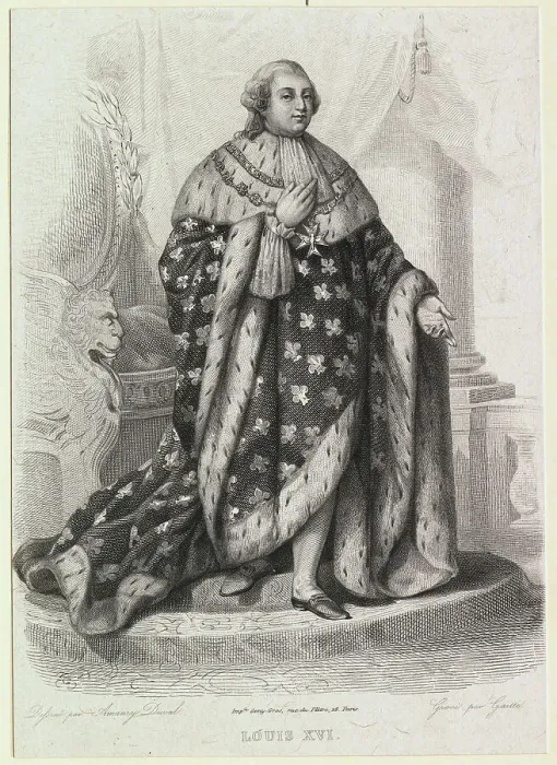 Framed Print : Louis XVI in His Royal Countenance Framed Print : Louis XVI in His Royal Countenance