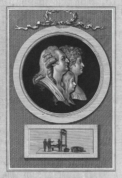 Framed Print : Louis Xvi W / The Queen & Dauphin Framed Print : Louis Xvi W / The Queen & Dauphin