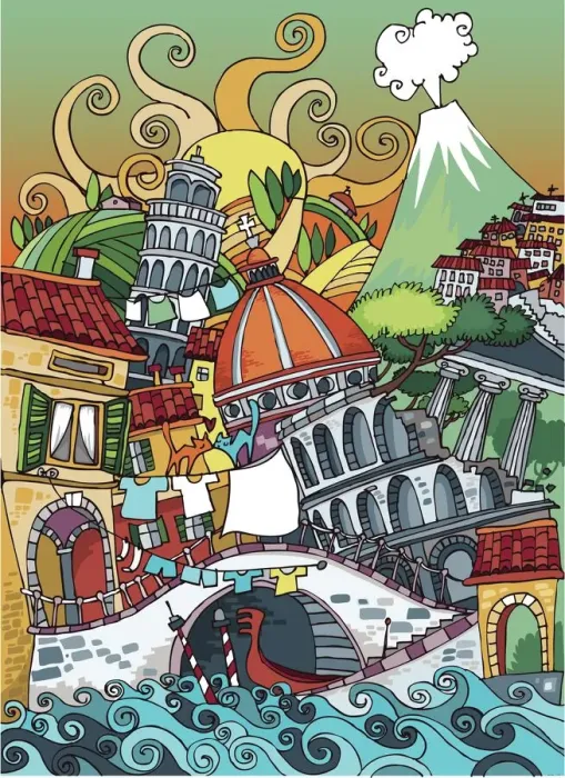 Framed Print : Love Italy Framed Print : Love Italy