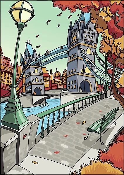 Love London Illustration
