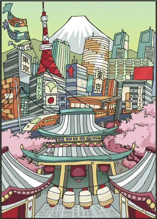 Framed Print : Love Tokyo Framed Print : Love Tokyo
