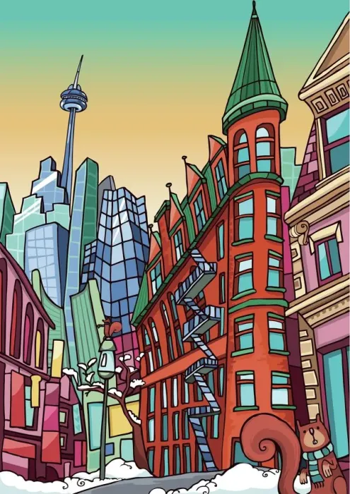 Framed Print : Love Toronto Framed Print : Love Toronto