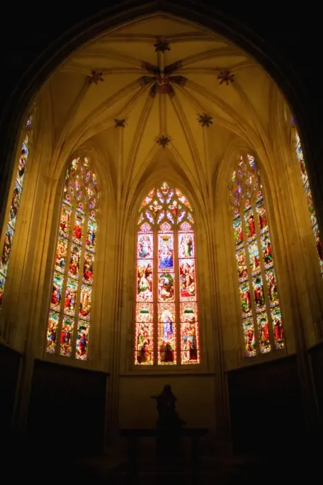 Framed Print : Low angle view of stained glasses in a church, Church Of St. Pierre, Bordeaux, Aquitaine, France Framed Print : Low angle view of stained glasses in a church, Church Of St. Pierre, Bordeaux, Aquitaine, France