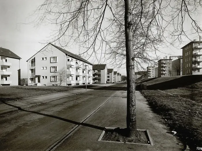 Framed Print : Low Rent Krupp Housing Project