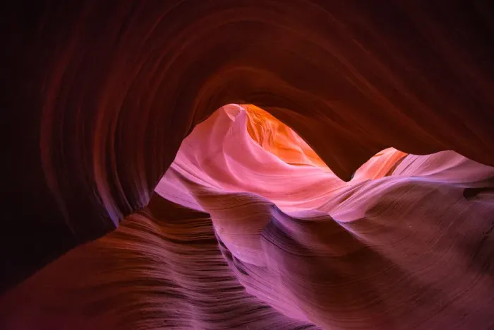 Framed Print : Lower Antelope Canyon sandstone Framed Print : Lower Antelope Canyon sandstone