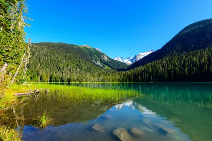 Framed Print : Lower Joffre Lake, Joffre Lakes Provincial Park, Canada Framed Print : Lower Joffre Lake, Joffre Lakes Provincial Park, Canada