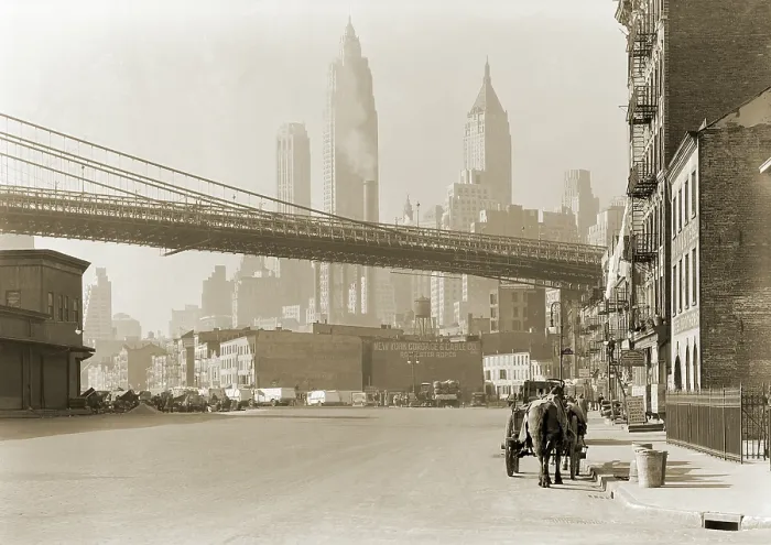 Framed Print : Lower Manhattan, New York City Framed Print : Lower Manhattan, New York City
