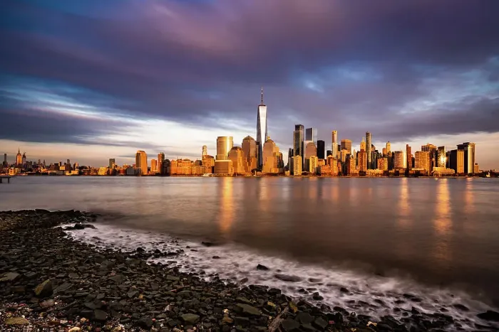 One World Trade Center at Sunset - Spring 2014 Print. Art Prints