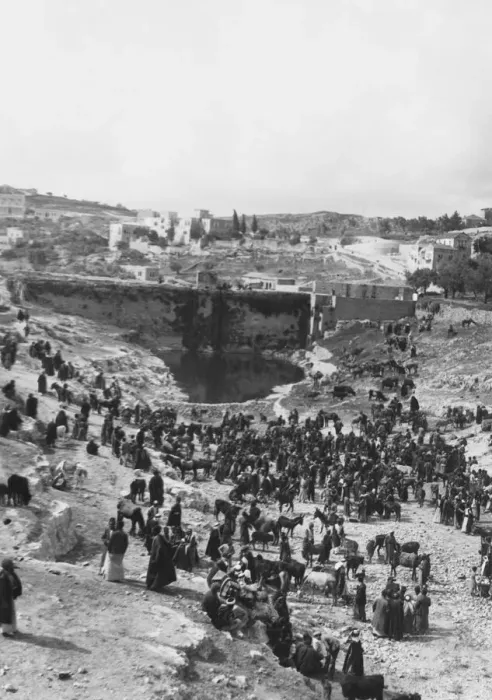 Framed Print : Lower Pool Of Gihon
