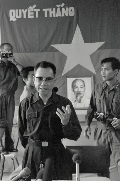Framed Print : Lt. Gen. Tran Van Tra Speaking About U.S Framed Print : Lt. Gen. Tran Van Tra Speaking About U.S