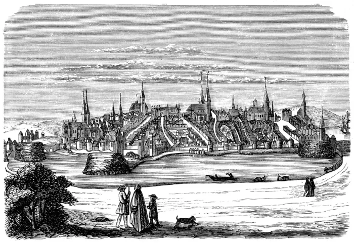 Framed Print : Lubeck. Illustration of a Lubeck Framed Print : Lubeck. Illustration of a Lubeck
