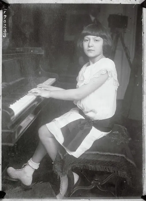 Framed Print : Lucia Stern Playing Piano Framed Print : Lucia Stern Playing Piano