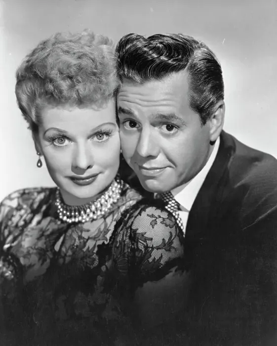 Framed Print : Lucille Ball and Desi Arnaz