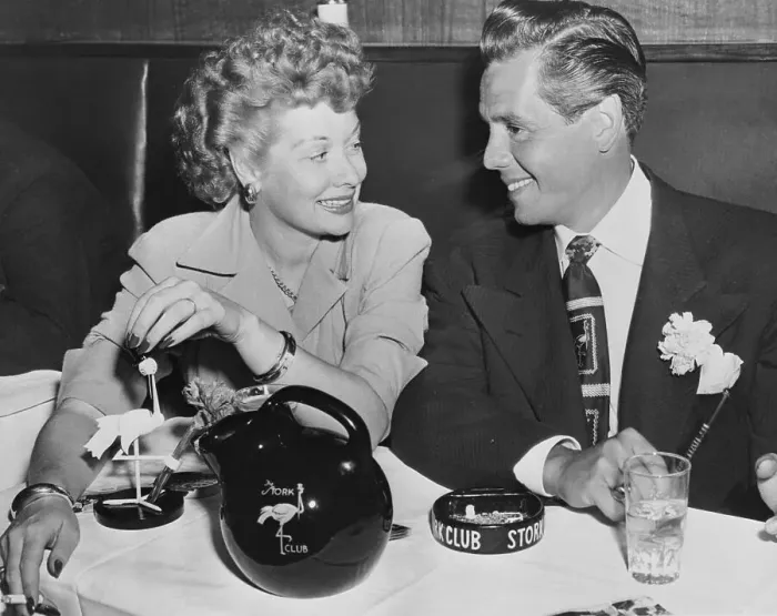 Framed Print : Lucille Ball and Desi Arnaz at Nightclub Framed Print : Lucille Ball and Desi Arnaz at Nightclub