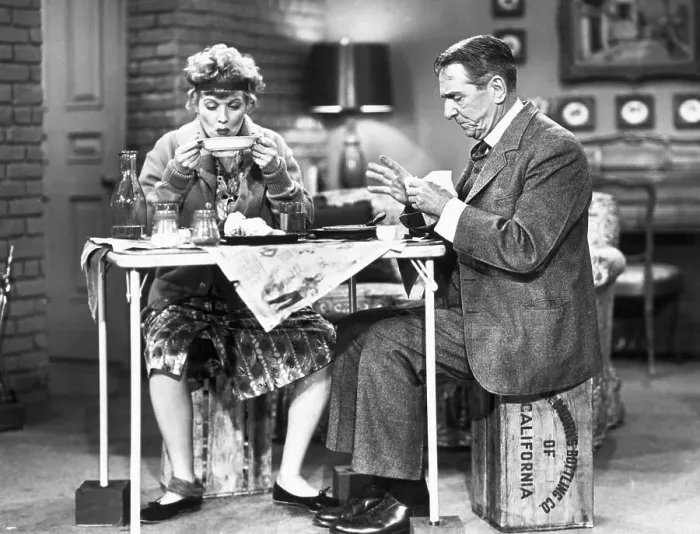 : Lucille Ball and Edward Everett Horton on I Love Lucy : Lucille Ball and Edward Everett Horton on I Love Lucy