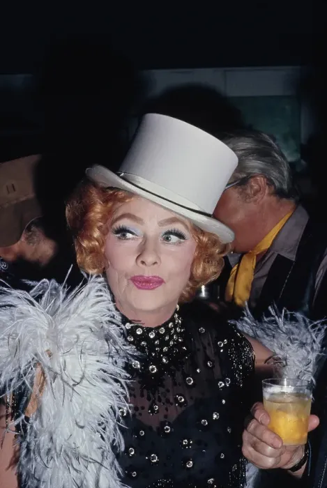 Framed Print : Lucille Ball In Top Hat