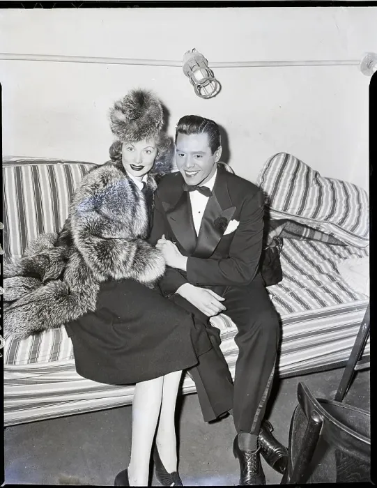Framed Print : Lucille Ball Holds Desi Arnaz Framed Print : Lucille Ball Holds Desi Arnaz