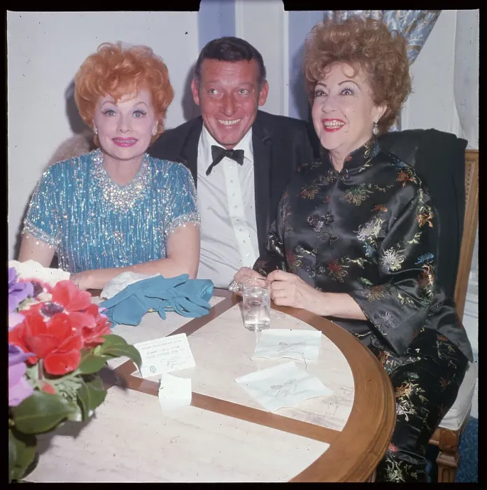 Framed Print : Lucille Ball and Husband Gary Morton Sitting at Table With Ethel Merman Framed Print : Lucille Ball and Husband Gary Morton Sitting at Table With Ethel Merman