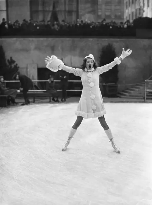 Framed Print : Lucille Ball Ice Skating Framed Print : Lucille Ball Ice Skating