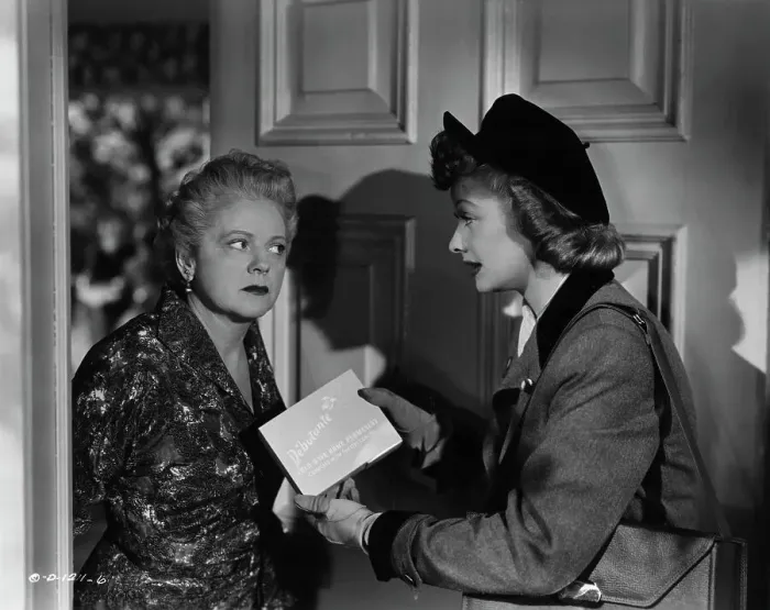 Framed Print : Lucille Ball Selling Cosmetics to Lelah Tyler Framed Print : Lucille Ball Selling Cosmetics to Lelah Tyler
