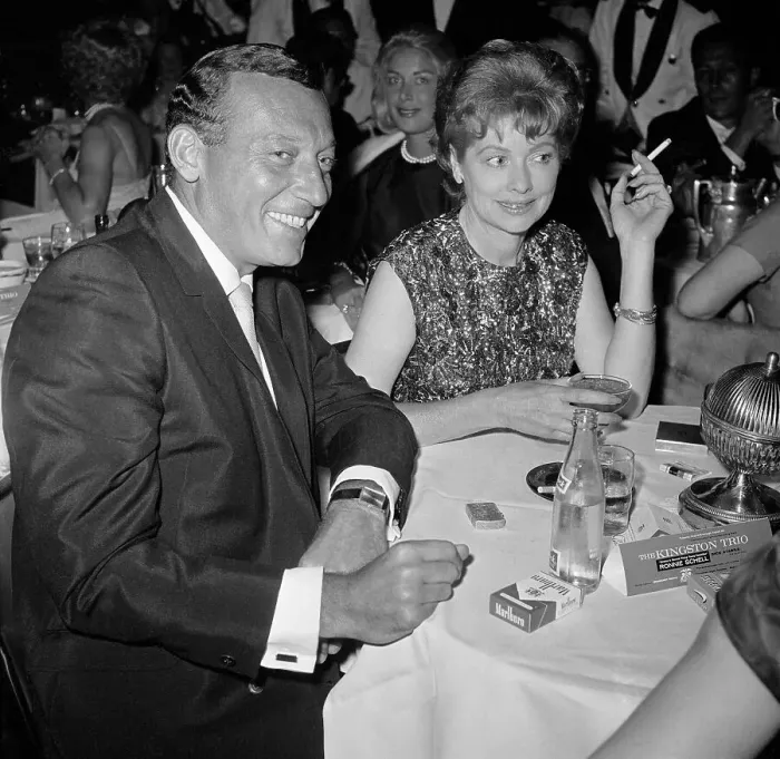 Framed Print : Lucille Ball Sitting with Gary Morton Framed Print : Lucille Ball Sitting with Gary Morton