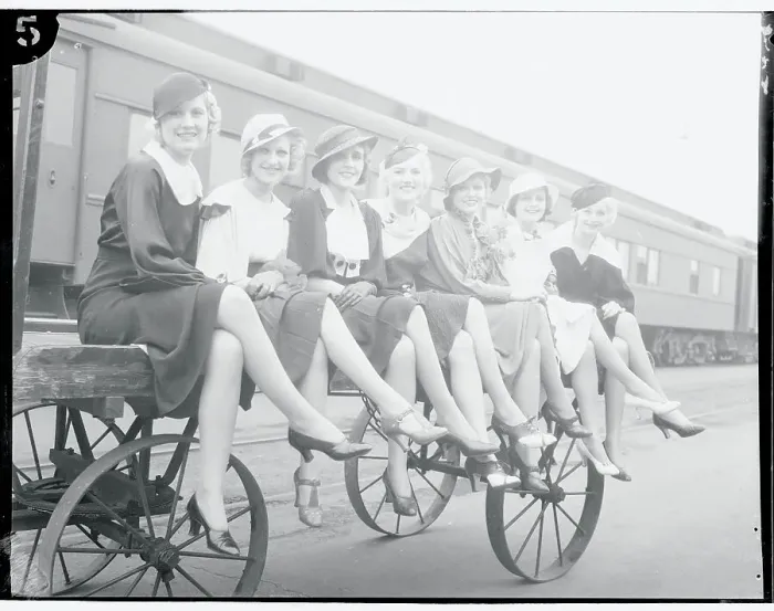 Framed Print : Lucille Ball and Young Accomplices Sitting With Legs Crossed Framed Print : Lucille Ball and Young Accomplices Sitting With Legs Crossed