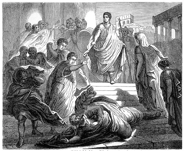 Lucius Tarquinius Superbus murdered Servius Tullius, 535 BC