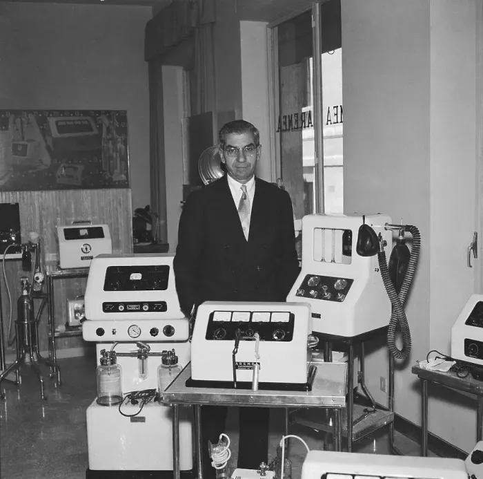 Framed Print : Lucky Luciano Working in Medical Appliance Business Framed Print : Lucky Luciano Working in Medical Appliance Business