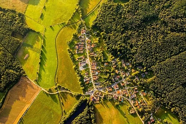 Luftaufnahmen der Lausitzer Heide- und Teichlandschaft